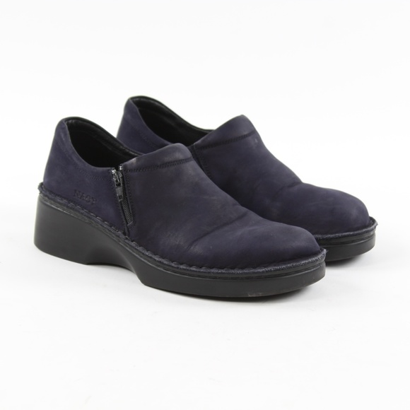 naot navy shoes